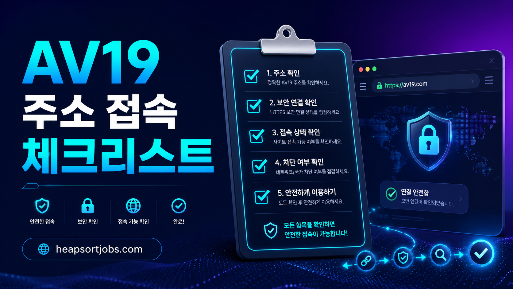 AV19 주소 접속 확인